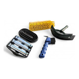 Kit Limpeza Limpa Cavalo Rodo Pente Escova Ranilha Outros