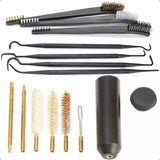 Kit Limpeza Limpar Armamento Pistola Revólver Rifle Carabina