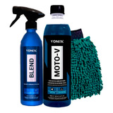 Kit Limpeza Moto Shampoo