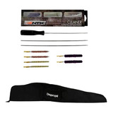 Kit Limpeza Nautika Cleaner 4 5mm 5 5mm capa Carabina 130cm
