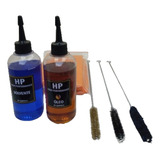 Kit Limpeza Óleo Solvente 100 Ml Escovas Armas Fogo 40