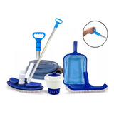 Kit Limpeza P Piscina Inflável Mor Bestway Intex C Cabo 2m