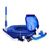 Kit Limpeza Para Piscinas Mang 5 Mt Cabo Estojo Teste