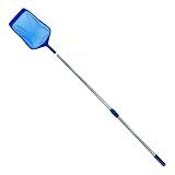 KIT LIMPEZA PISCINA ASPIRADOR ASA DELTA PENEIRA ESCOVA CURVA CABO 3M -Cabo - Peneira-