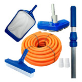 Kit Limpeza Piscina Igui Aspirador Peneira 5m Mangueira Esco