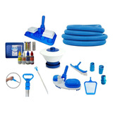Kit Limpeza Slim Completo Para Piscina C Escova Sodramar