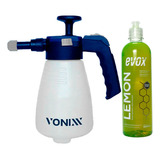 Kit Limpeza Vonixx Pulverizador Manual 2l Evox Lemon 500ml