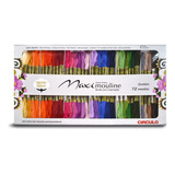 Kit Linha Maxi Mouline 72 Meadas Cor Cores Sortidas