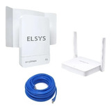 Kit Link 3g 4g Amplimax Fit Somente Dados Cabo 30m roteador