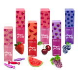 Kit Lip Gloss 6 Unidades Magic Fruits Pink 21 Hidratante