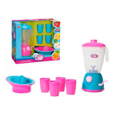 Kit Liquidificador Com Manivela Espremedor E Copos