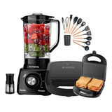 Kit Liquidificador Mondial Sanduicheira