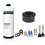 Kit Liquido Selante Tubeless Performance Session Sem Amônia 500ml Látex Natural Nano Partículas Com Par De Bico Válvula E Fita Para Pneu Mtb Speed Estrada Gravel Kevlar Bicicleta Bike