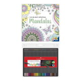 Kit   Livro Colorir Mandalas