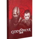 Kit Livro E Skin Para Controle Ps4 God Of War Colecionador
