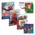 Kit Livro Infantil Para Meninos Livro Para Colorir E Atividades Divertidas Universo Marvel Homem Aranha, Huck, Thor, Capitão América, Homem De Ferro, Guardiões Da Galáxia, Entretenimento Educação 
