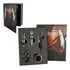 Kit Livro Vinho Luxo Abridor Saca Rolhas Tampa Presente 5pcs