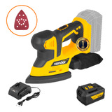 Kit Lixadeira Delta Vonder C Bateria 4ah Carregador