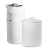 Kit Lixeira Mágica Com Cesto Roupa Suja Bebê Antiodor