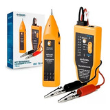 Kit Localizador Testador De Cabos Zumbidor Rj45 Rj11