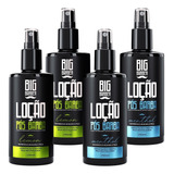 Kit Loção Pós Barba Big Barber 250ml Lemon Mentol 4 Unidad