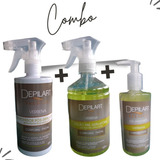 Kit Loção Pré Pós Depilatório 500ml Gel Hidratante 250ml
