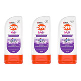 Kit Loção Repelente De Insetos Johnson Off Kids 200ml C 3