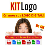 Kit Logo Digital 48h Criar Logomarca Criação Logotipo