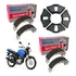 Kit Lona Freio Dianteira E Traseira+bucha Da Coroa Ybr 125