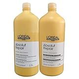 KIT LOREAL ABSOLUT REPAIR GOLD SHAMPOO 1500ML CONDICIONADOR 1500ML