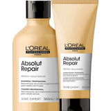 Kit Loreal Absolut Repair Shampoo 300ml condicionador 200ml