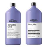 Kit Loreal Blondifier Gloss Shampoo 1
