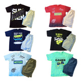 Kit Lote 3 Conjunto Roupa Infantil Menino