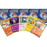 Kit Lote 50 Cartas Pokémon Tcg