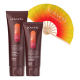 Kit Lowell Hide Sun Sh 240ml Cond 200ml Leque Brinde