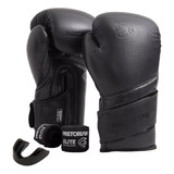 Kit Luva De Boxe Muay Thai Nova Elite Pretorian Bandagem