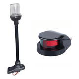Kit Luz Bombordo E Boreste Bicolor Led Mastro Preto Led