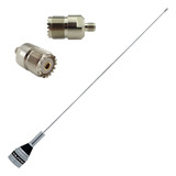 Kit M 300c Antena 1 4 Vhf Aquário Com Conector Ht Baofeng