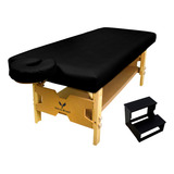 Kit Maca Para Massagem Estética Fixa E Escada 2 Degraus