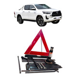 Kit Macaco Chave De Roda Ferramentas Triângulo Hilux 2016 23