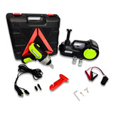 Kit Macaco Elétrico 4 Em 1 Compressor Chave De Impacto