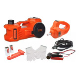 Kit Macaco Elétrico Compressor Chave Impacto 12v
