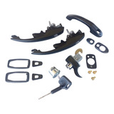 Kit Maçaneta cilindro miolo Fusca 78 A 96 Itamar Mesma Chave