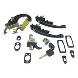 Kit Maçaneta cilindro miolo Fusca 78 A 96 Itamar Mesma Chave