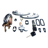 Kit Maçanetas cilindros Fusca 78 A 96 mesma Chave 