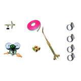 Kit Maçarico 201 Caneta De Solda Com Bico Mangueira P Ppu