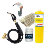 Kit Maçarico Portatil Automático C Mangueira 1 5m kit Solda