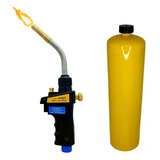 Kit Maçarico Turbo Torch Automático 2500   1 Refil De Brinde