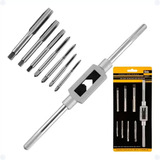 Kit Machos E Vira Macho P Fazer Rosca 8 Peças Profissional