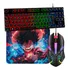 Kit Mageon Teclado Semi Mecânico Tkl 80% + Mouse Gamer Led 7 Cores 2400dpi + Mousepad Estampado Speed